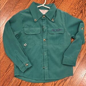 Kids Prodoh Green FishingShirt